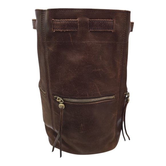 Hobo International Phoenix Clove Leather Backpack Purse Bag - Picture 8 of 13